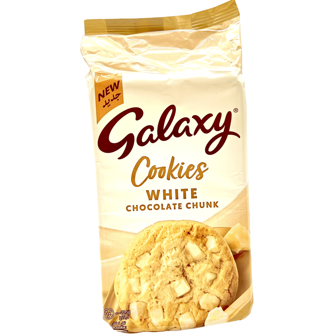 Galaxy Cookies White Chocolate Chunk - UK (BB 09/2024) Cookies Mars Wrigley Confectionery