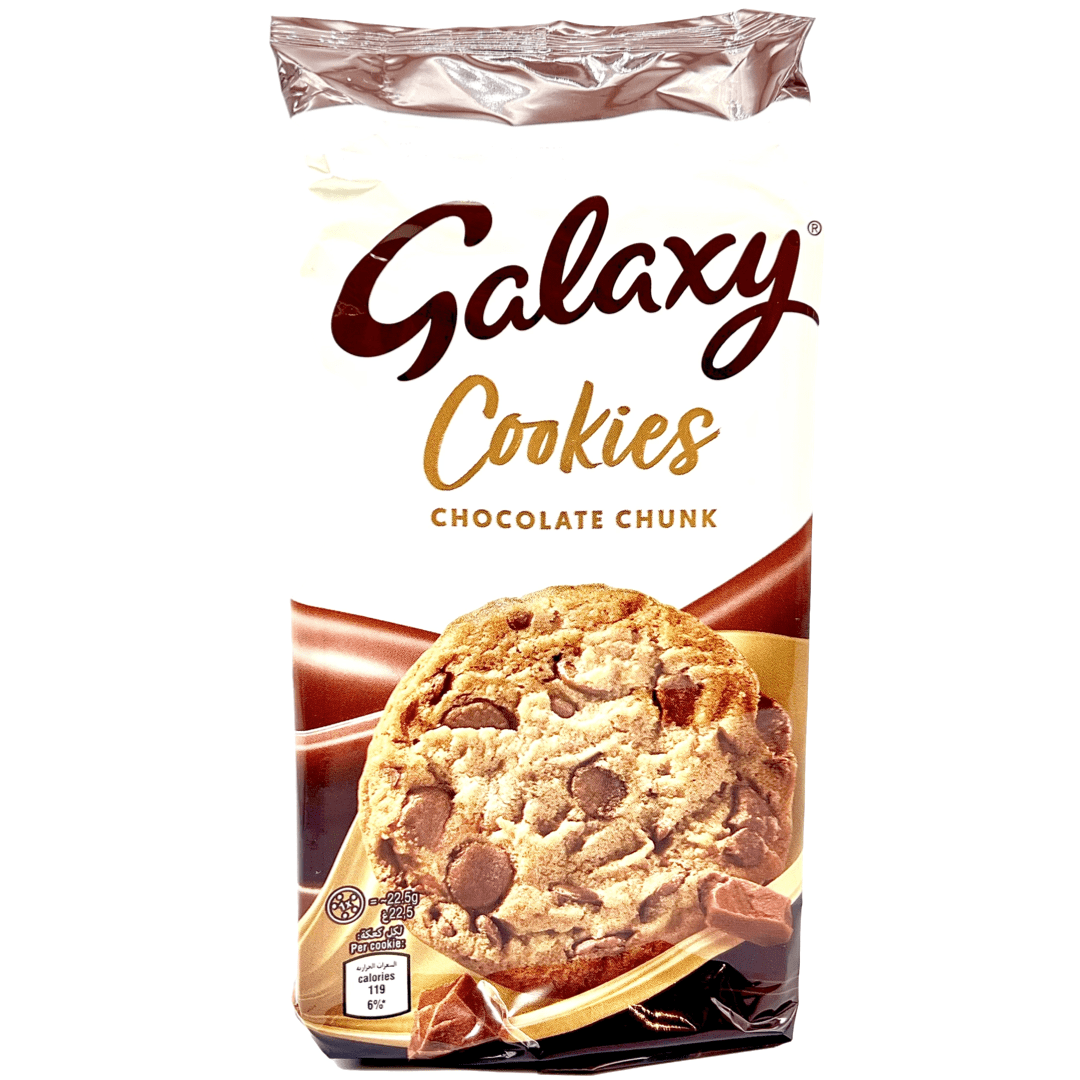 Galaxy Cookies Chocolate Chunk - UK Cookies Mars Wrigley Confectionery