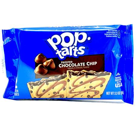 Pop-Tarts Frosted Chocolate Chip - 96g Baked Goods Kellogg's