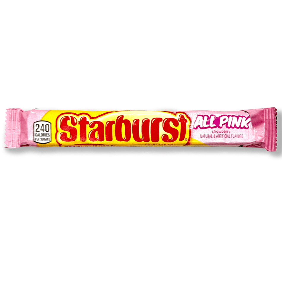Starburst All Pink - 59g Candy Mars Wrigley Confectionery