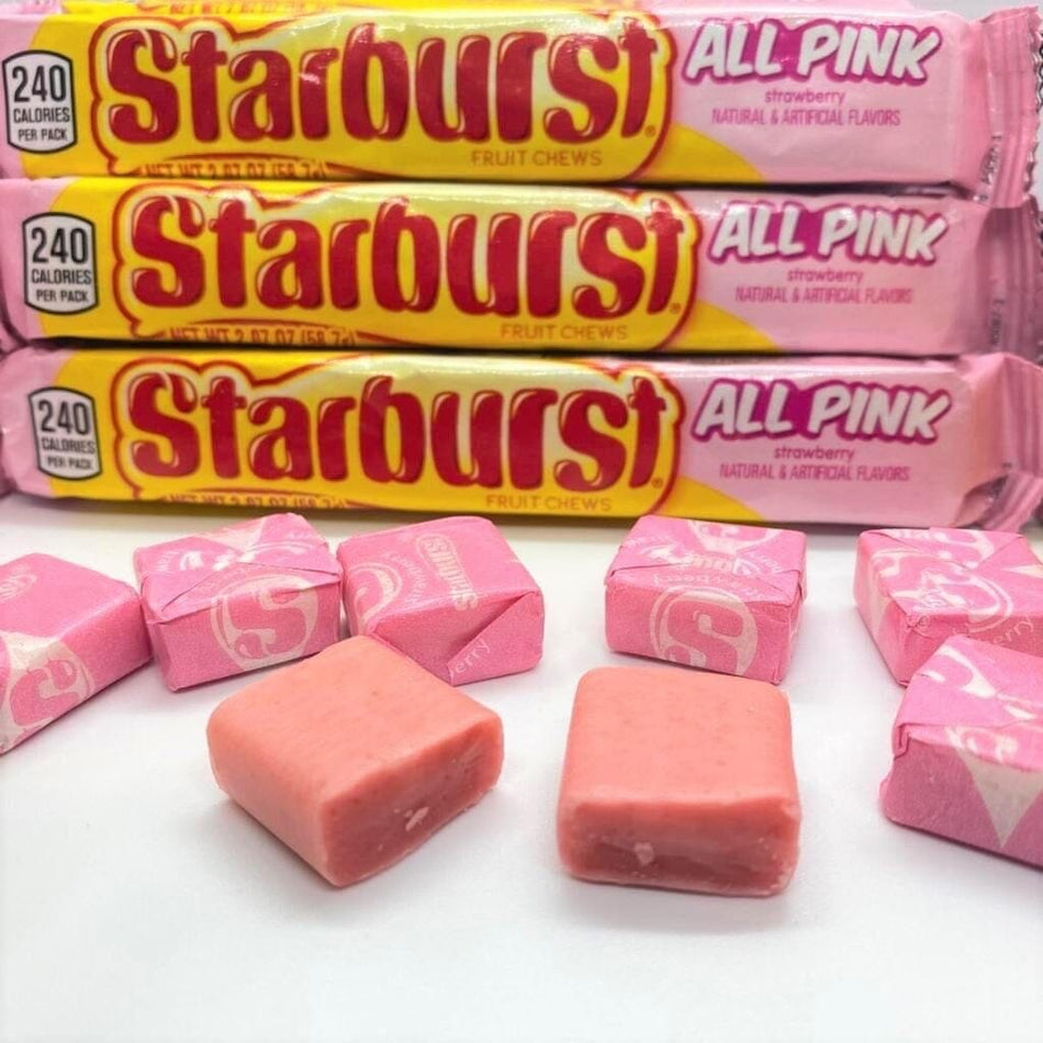 Starburst All Pink - 59g Candy Mars Wrigley Confectionery