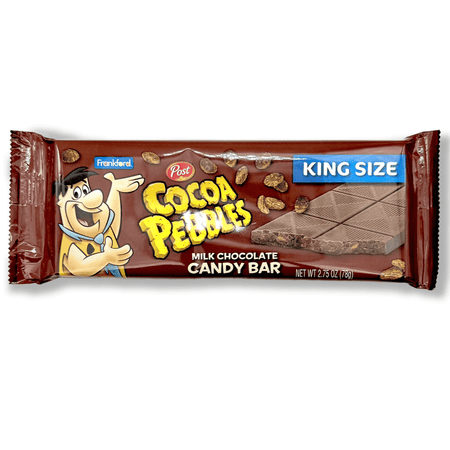 Cocoa Pebbles Candy Bar King Size - 2.75oz Chocolate Frankford