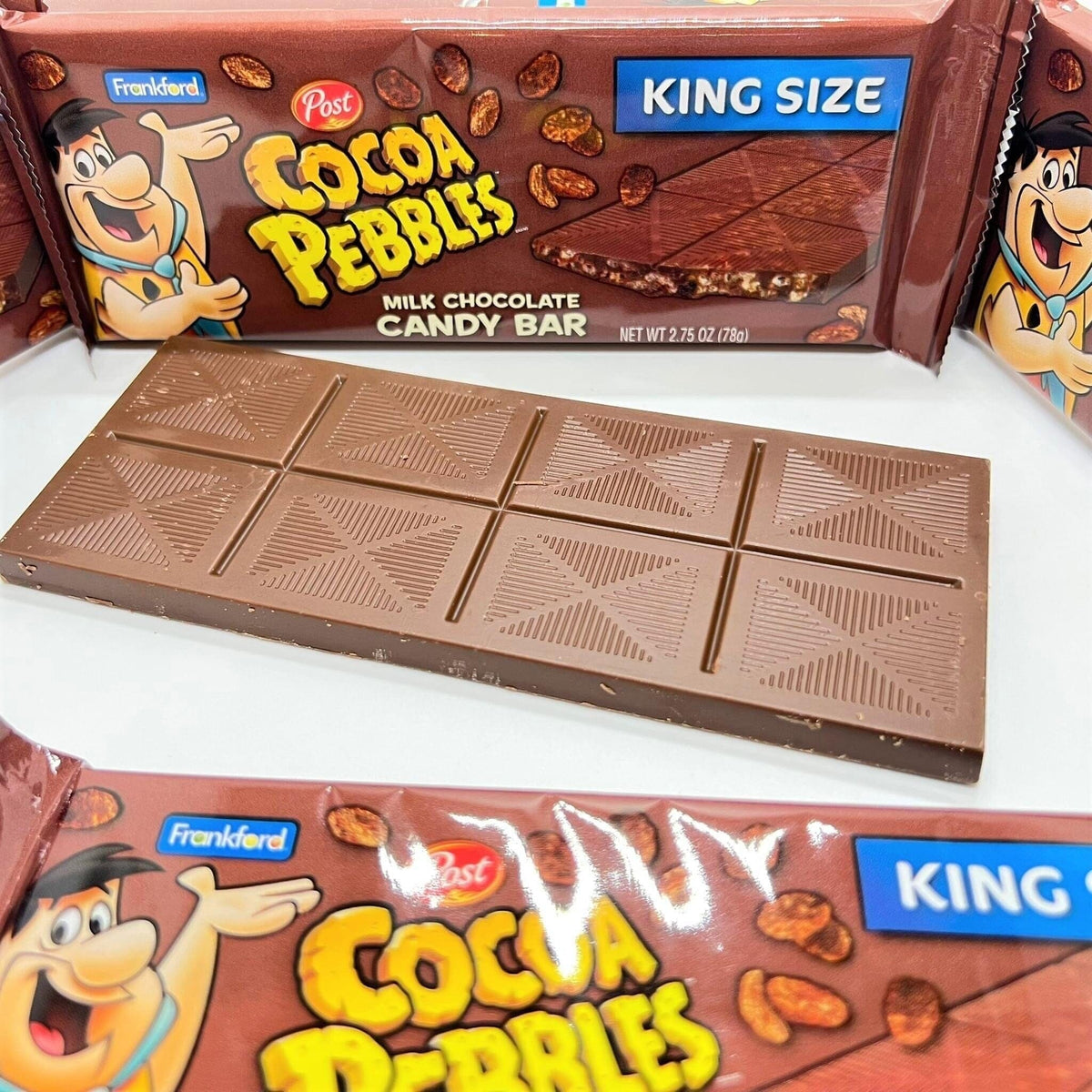 Cocoa Pebbles Candy Bar King Size - 2.75oz Chocolate Frankford