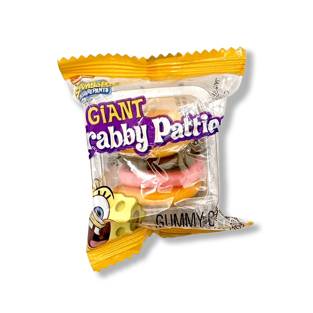 SpongeBob SquarePants Giant Krabby Patties Gummy Candy - 0.63oz Candy Frankford