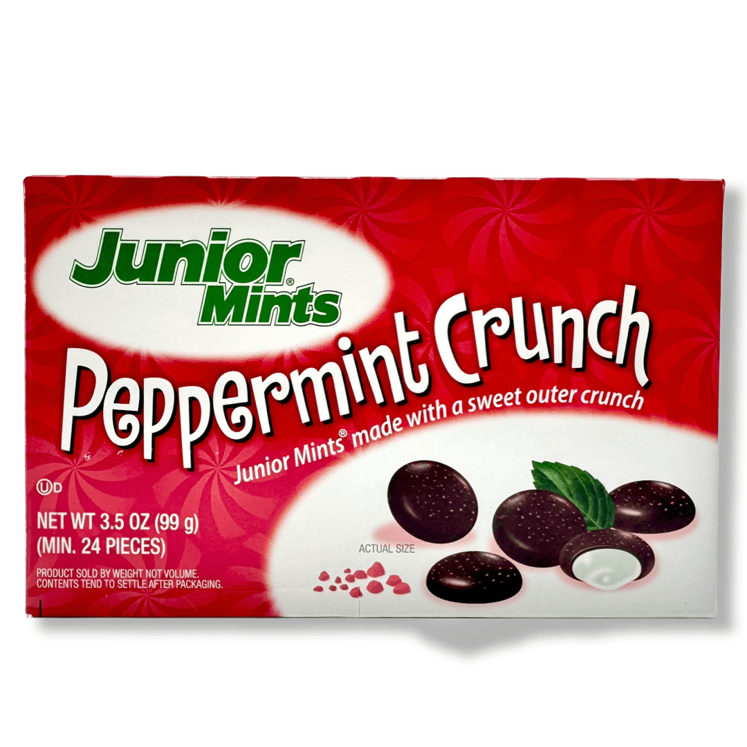 Junior Mints Peppermint Crunch Theatre Pack - 3.5oz Candy Tootsie Roll Industries