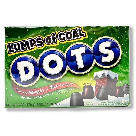 Dots Lumps of Coal - 6oz Candy Tootsie Roll Industries