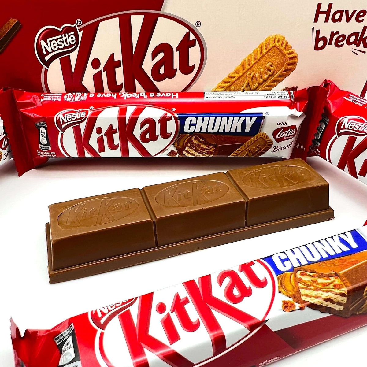 Kit Kat Chunky Lotus Biscoff - 42g Chocolate Nestlé