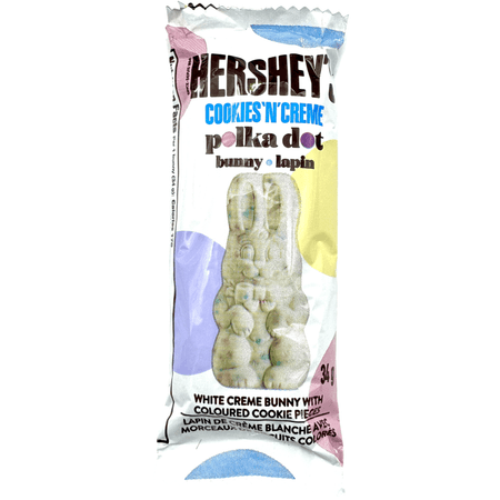 Hershey's Cookies 'N' Creme Easter Polka Dot Bunny - 34g Chocolate HERSHEY'S