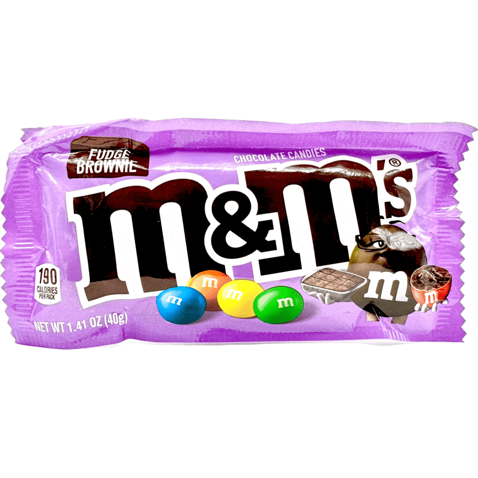M&M's Fudge Brownie - 1.41oz (BB 06/2024) Candy MARS