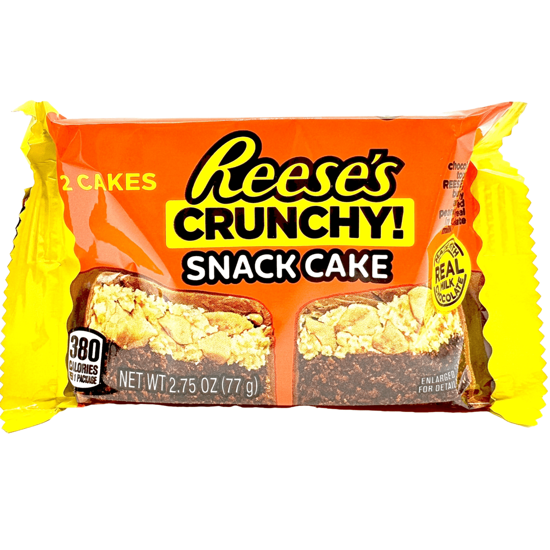 Reese's Crunchy! Snack Cake (BB 05/2024) Chocolate HERSHEY'S