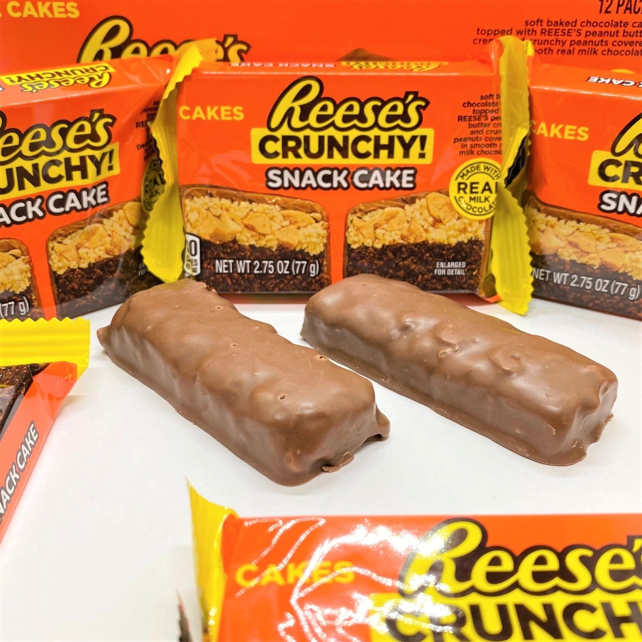 Reese's Crunchy! Snack Cake (BB 05/2024) Chocolate HERSHEY'S