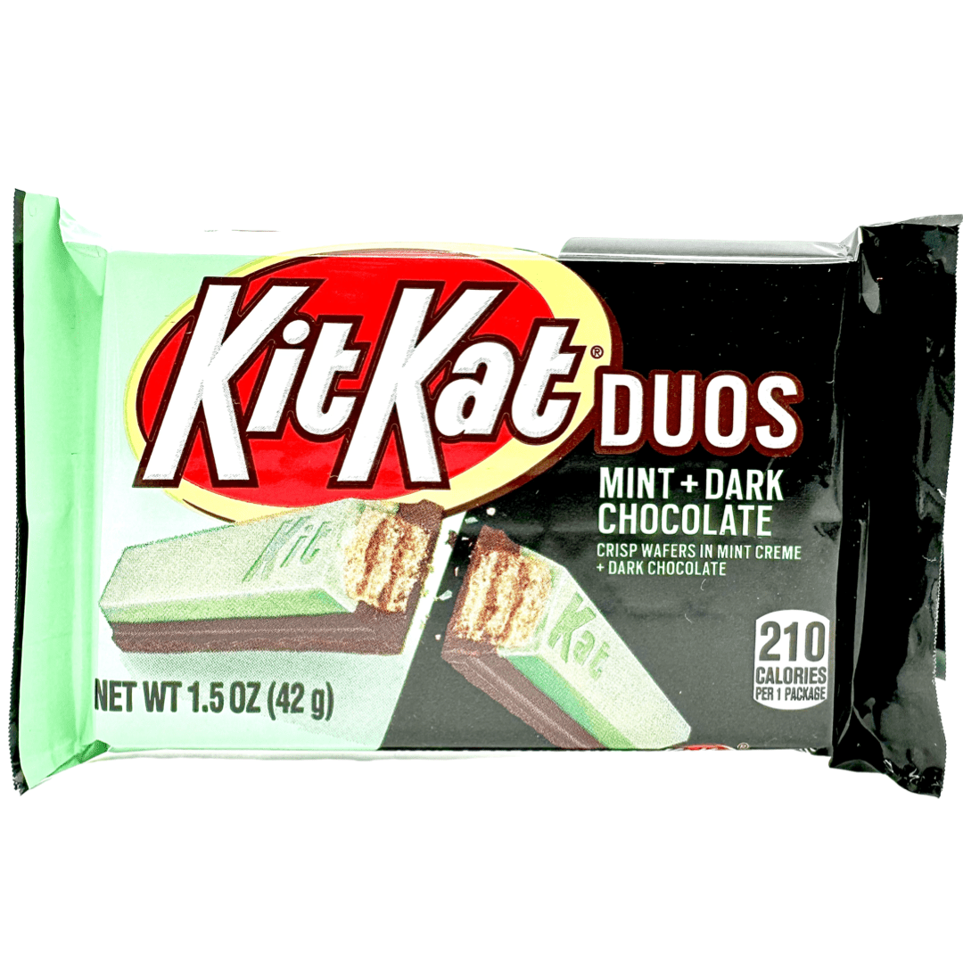 Kit Kat Duos Mint + Dark Chocolate Chocolate HERSHEY'S