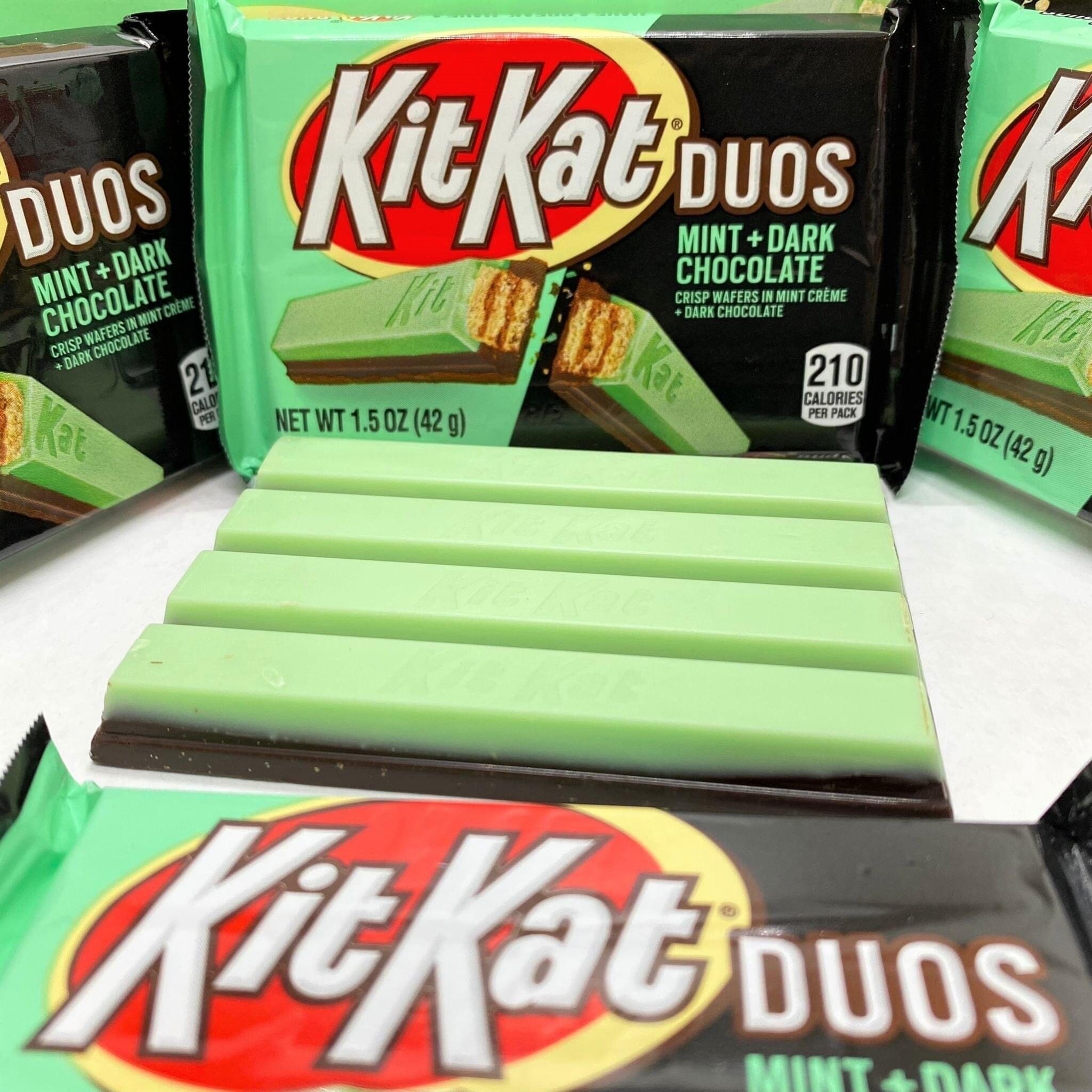Kit Kat Duos Mint + Dark Chocolate Chocolate HERSHEY'S