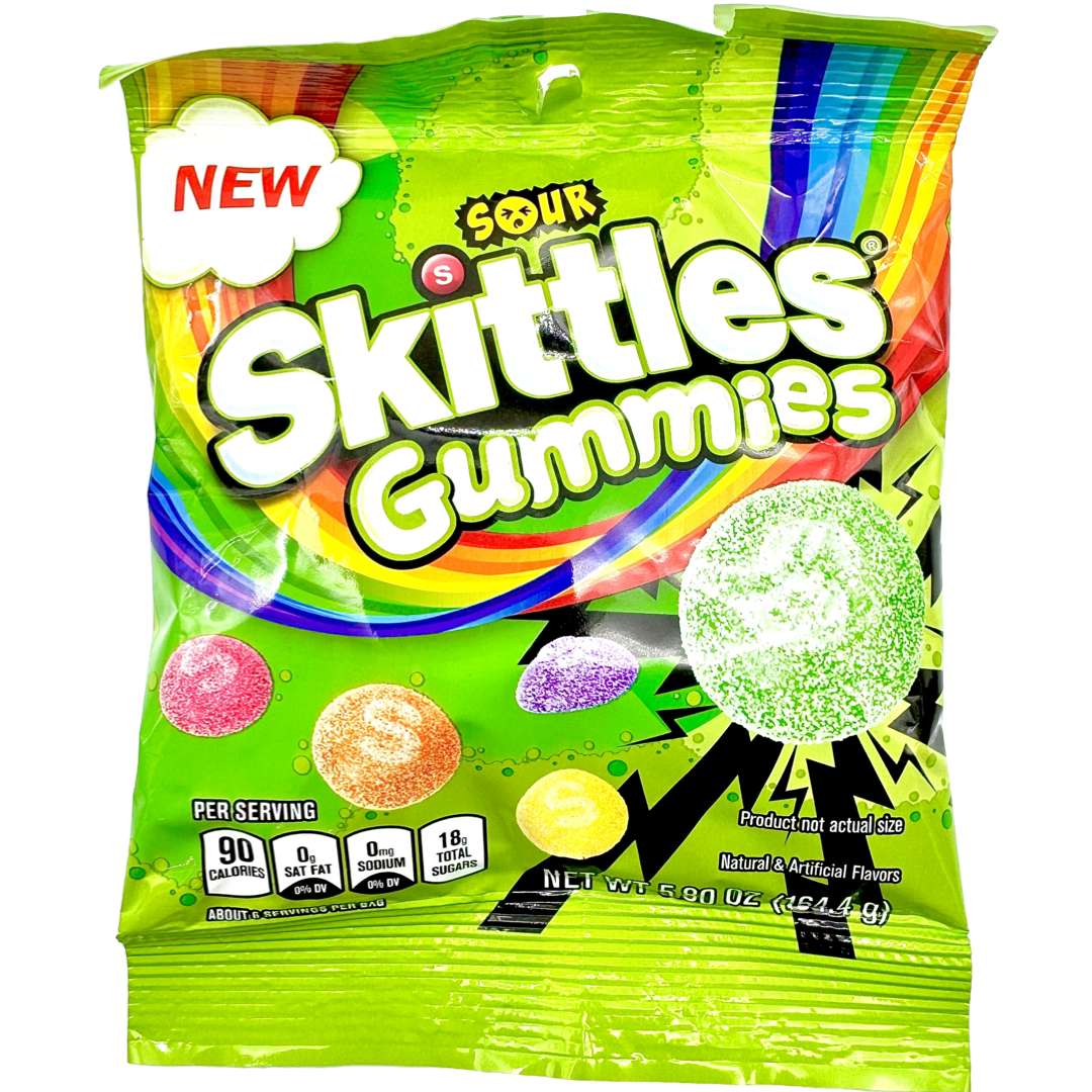 Skittles Sour Gummies Candy Mars Wrigley Confectionery