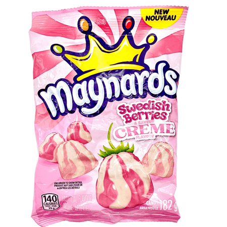 Maynards Swedish Berries & Creme Candy Mondelez