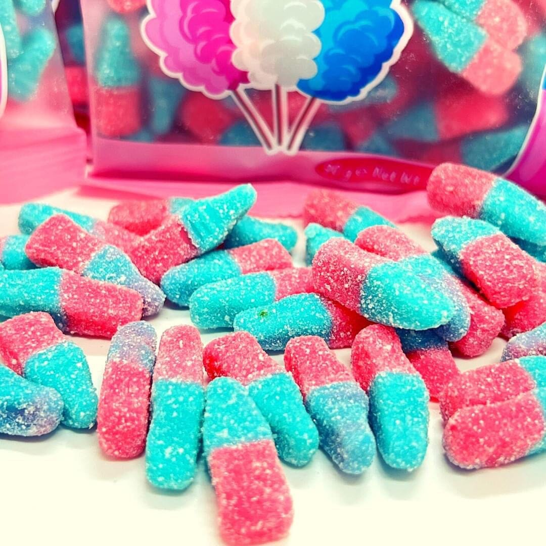 Gummy Rush Baby Bottles Candy Cheery Chews