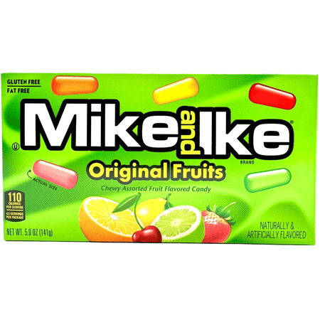 Mike and Ike Original Fruits Theatre Pack Just Born Inc.