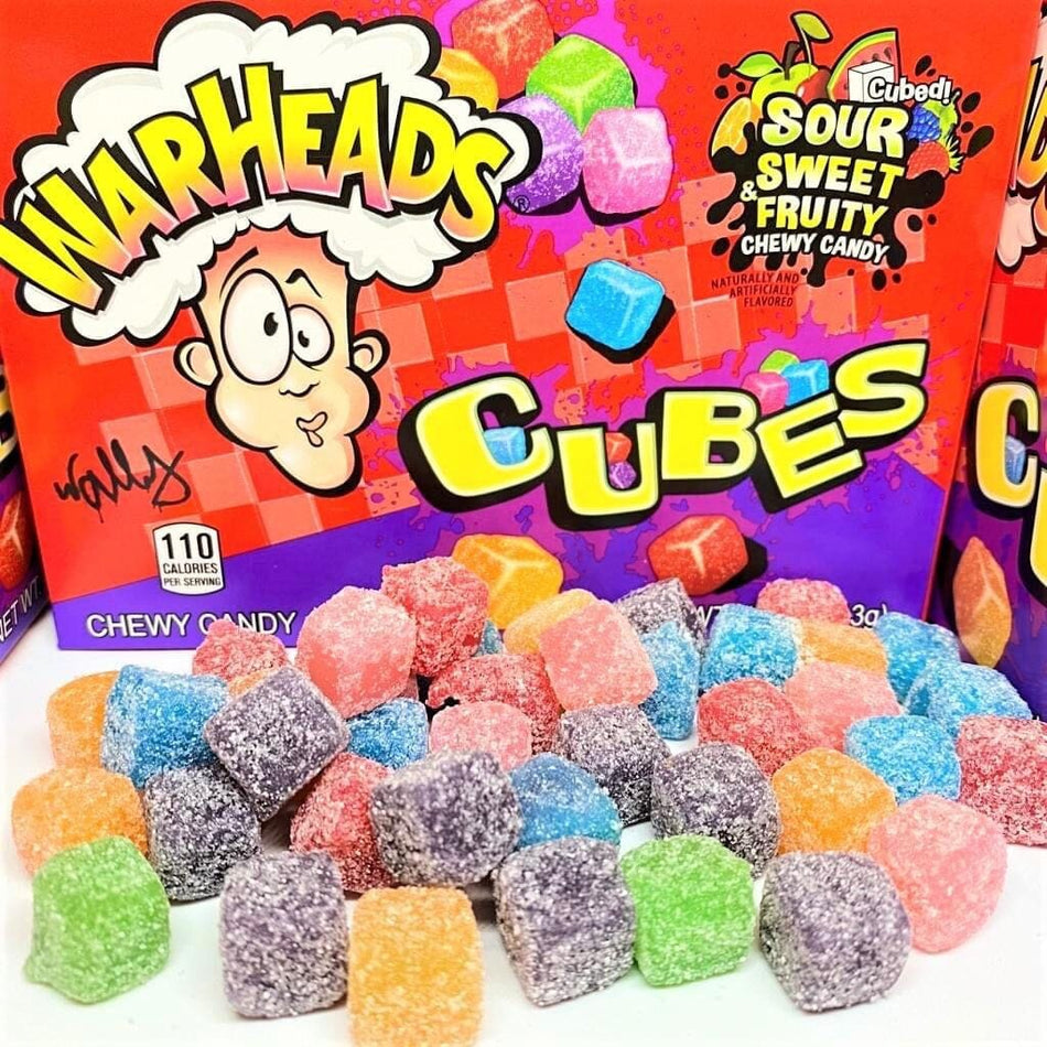 Warheads Chewy Cubes Theatre Pack Impact Confections