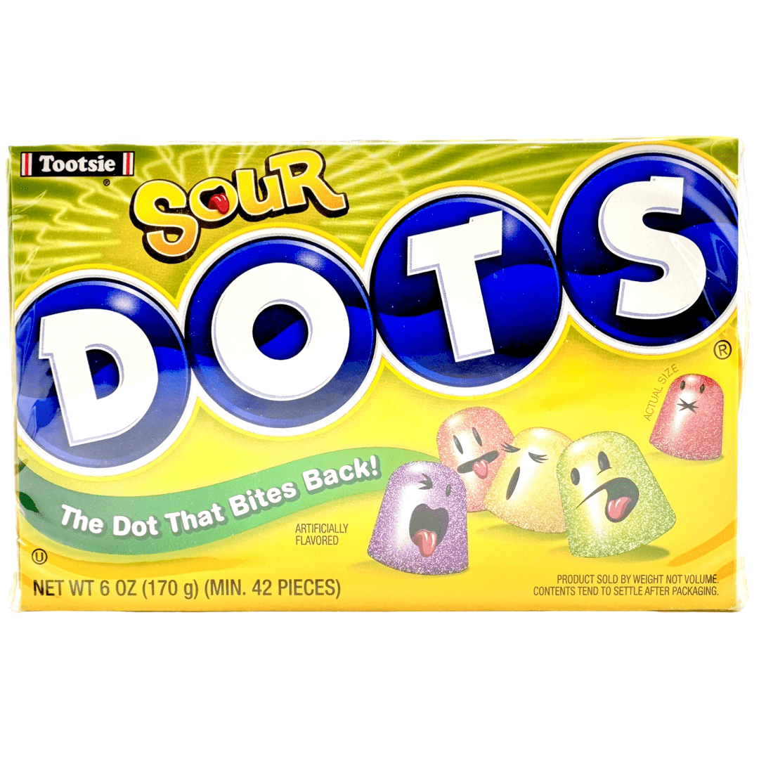 Tootsie Dots Sour Theatre Pack Tootsie Roll Industries