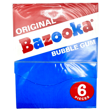 Bazooka Throwback Original Bubble Gum Bazooka Candy Brand
