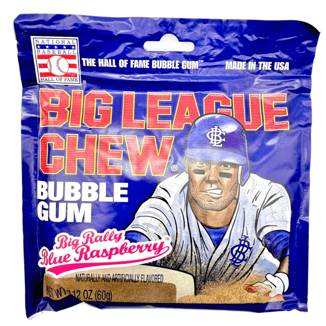Big League Chew Big Rally Blue Raspberry Ford Gum & Machine Company