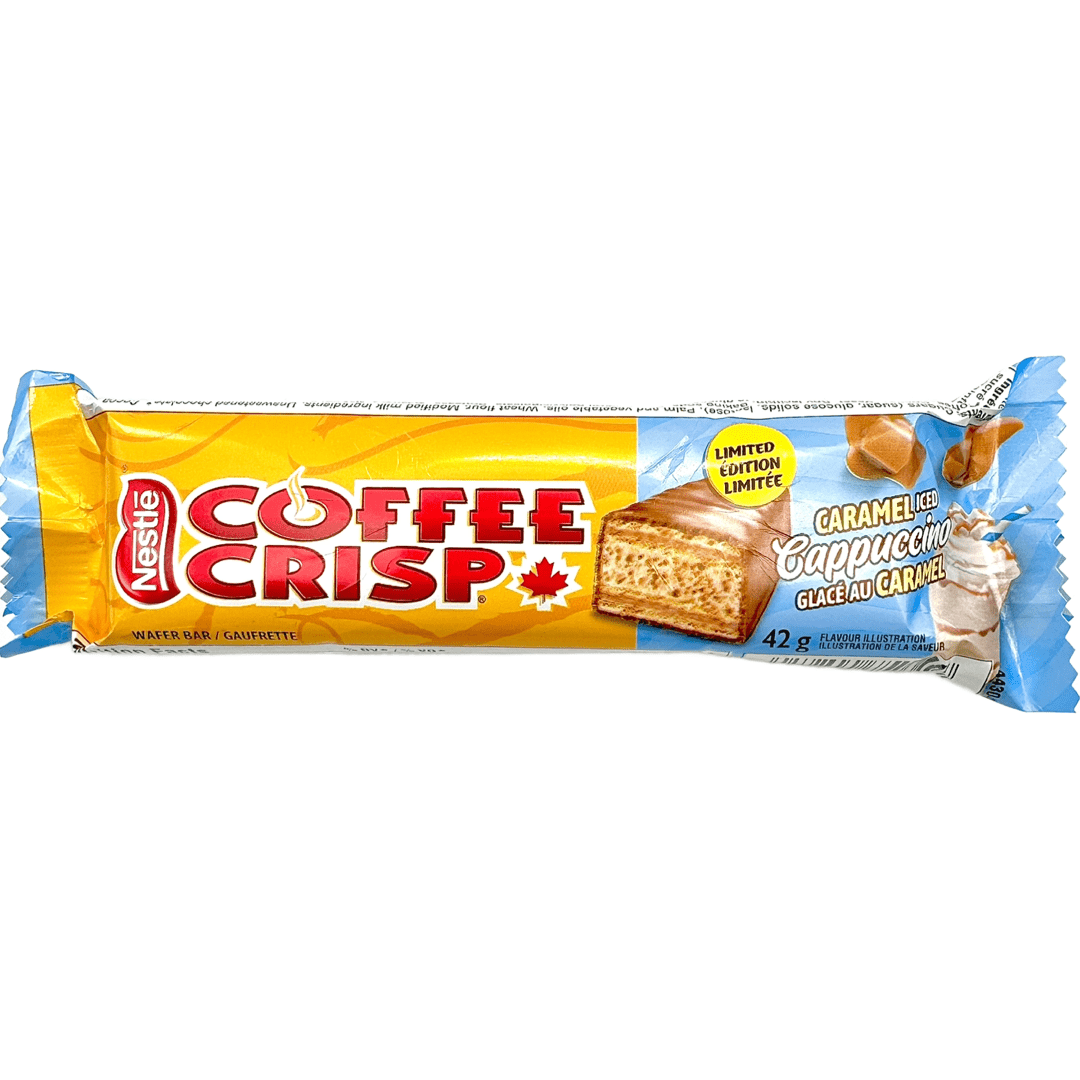 Coffee Crisp Caramel Iced Cappuccino - Limited Edition Chocolate Nestlé