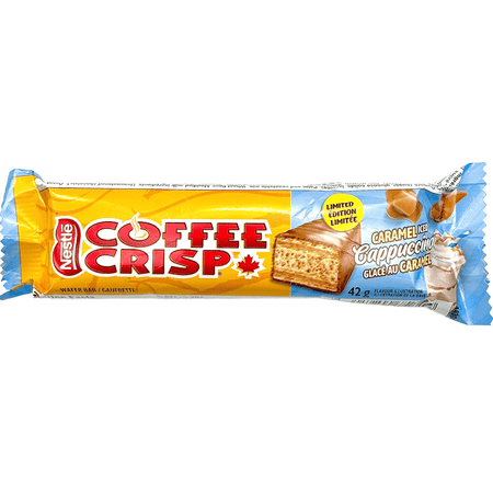 Coffee Crisp Caramel Iced Cappuccino - Limited Edition Chocolate Nestlé