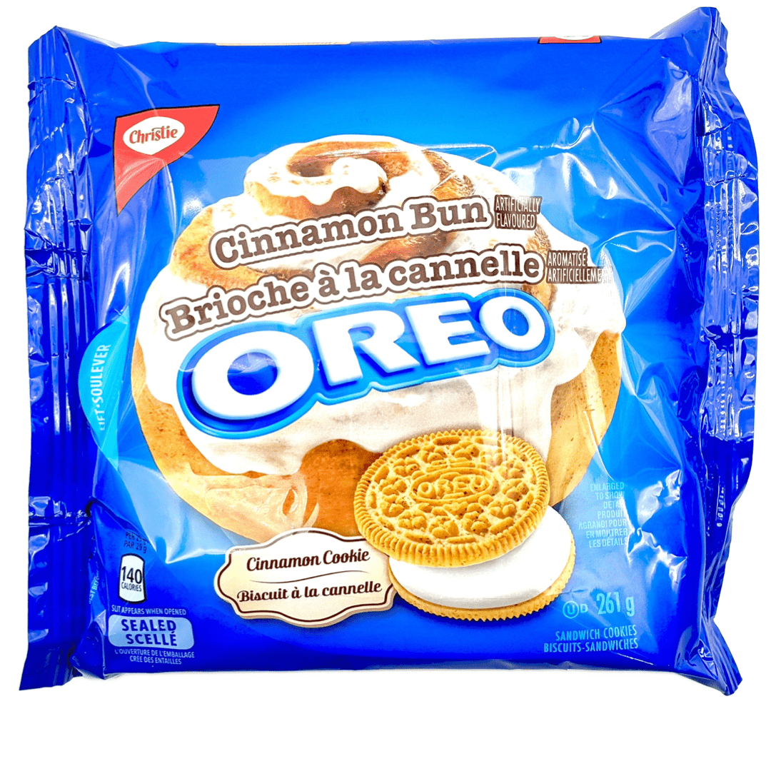 Oreo Cinnamon Bun - 261g Cookies Mondelez