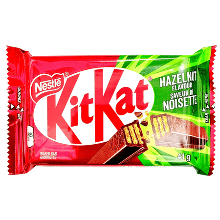 Kit Kat Hazelnut Wafer Bar - 41g Chocolate Nestlé
