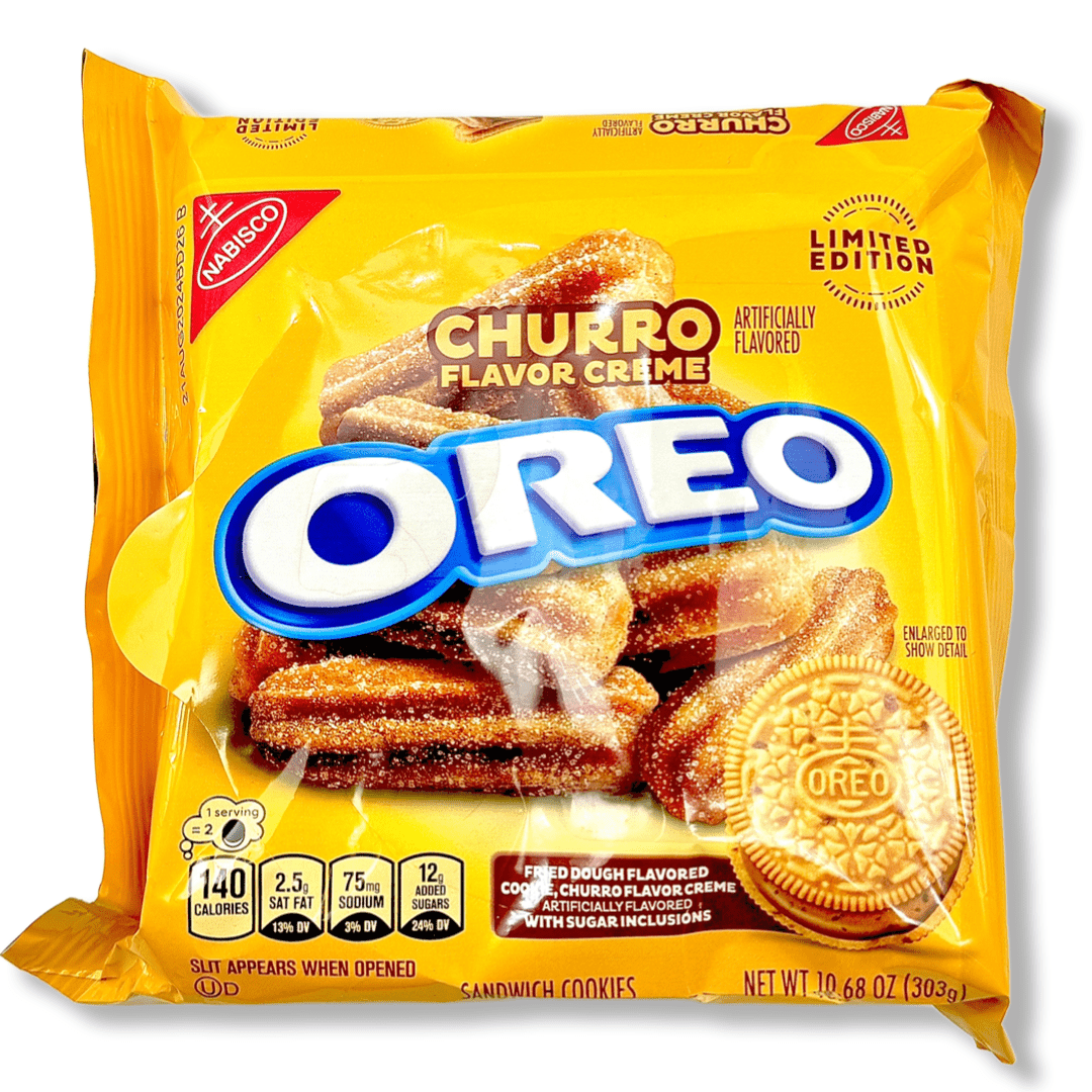 Oreo Churro Flavor Creme (Limited Edition) - 10.68oz (BB 08/2024) Cookies Mondelez