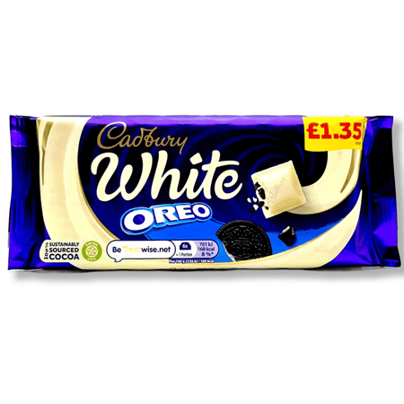 Cadbury White Oreo (UK) - 120g Chocolate Cadbury