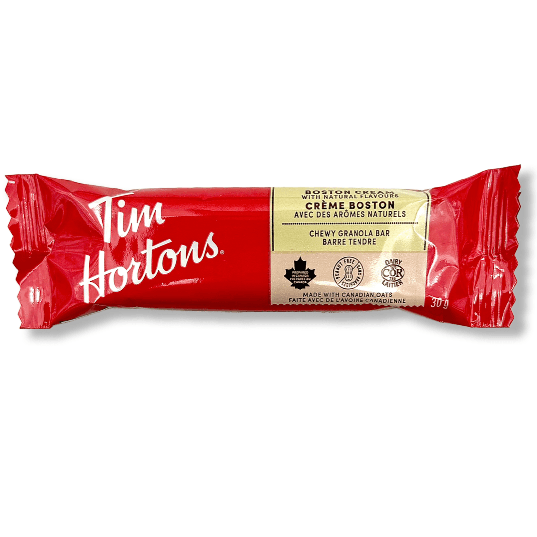 Tim Hortons Boston Cream Granola Bar - 30g Snacks Tim Hortons