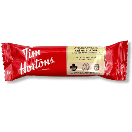Tim Hortons Boston Cream Granola Bar - 30g Snacks Tim Hortons