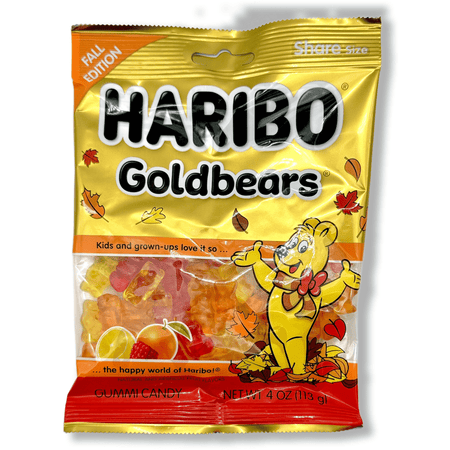 Haribo Gold Bears Fall Edition - 4oz Candy HARIBO