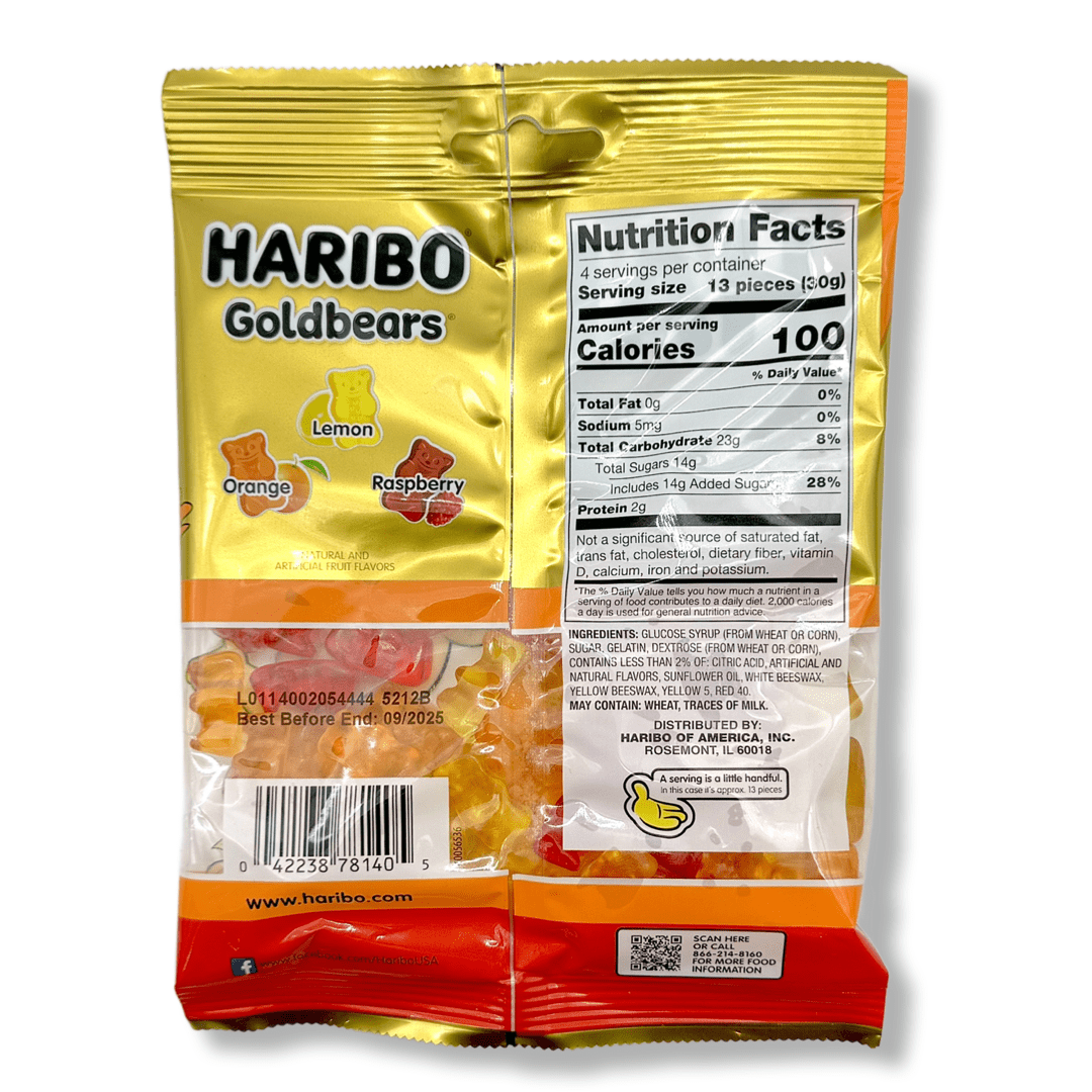 Haribo Gold Bears Fall Edition - 4oz Candy HARIBO