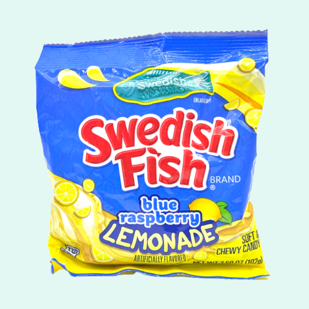 Swedish Fish Blue Raspberry Lemonade