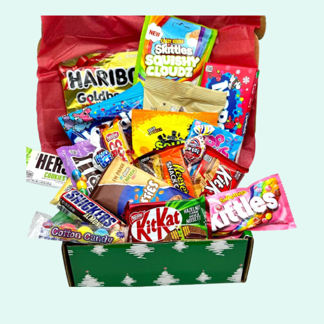 Christmas Gift Box Candy Paradise