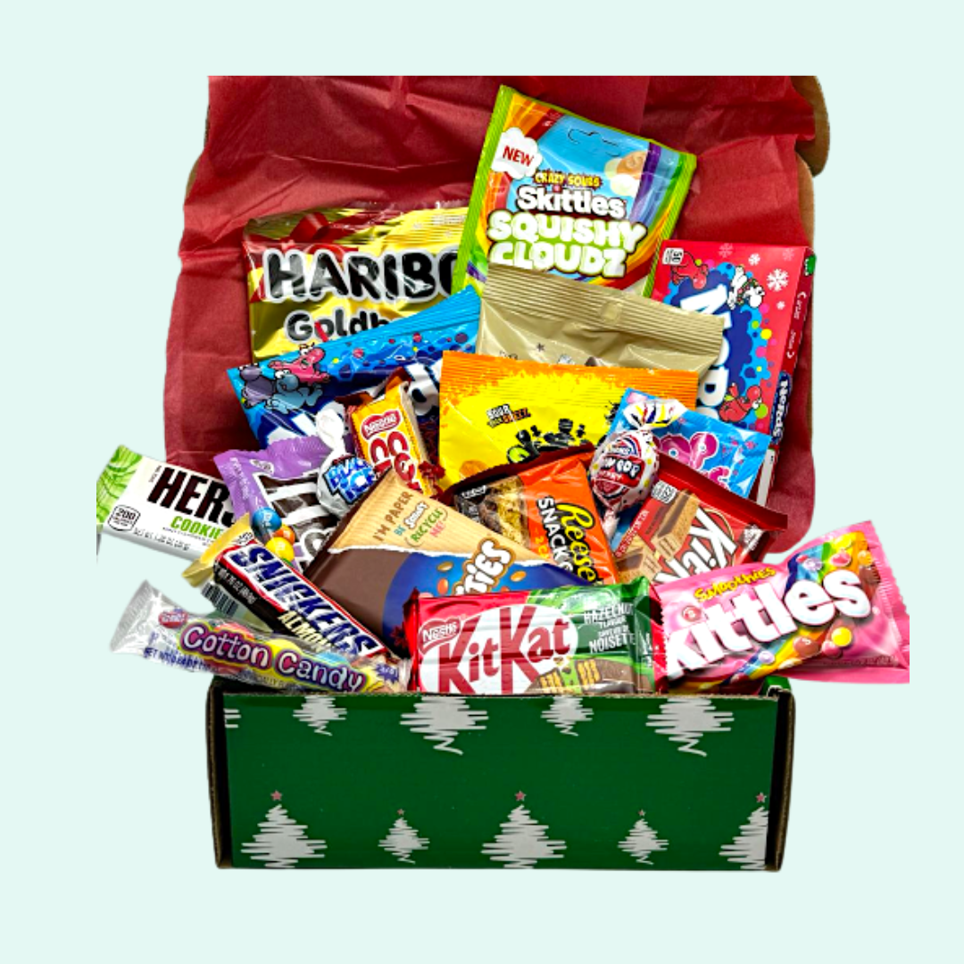 Christmas Gift Box Candy Paradise