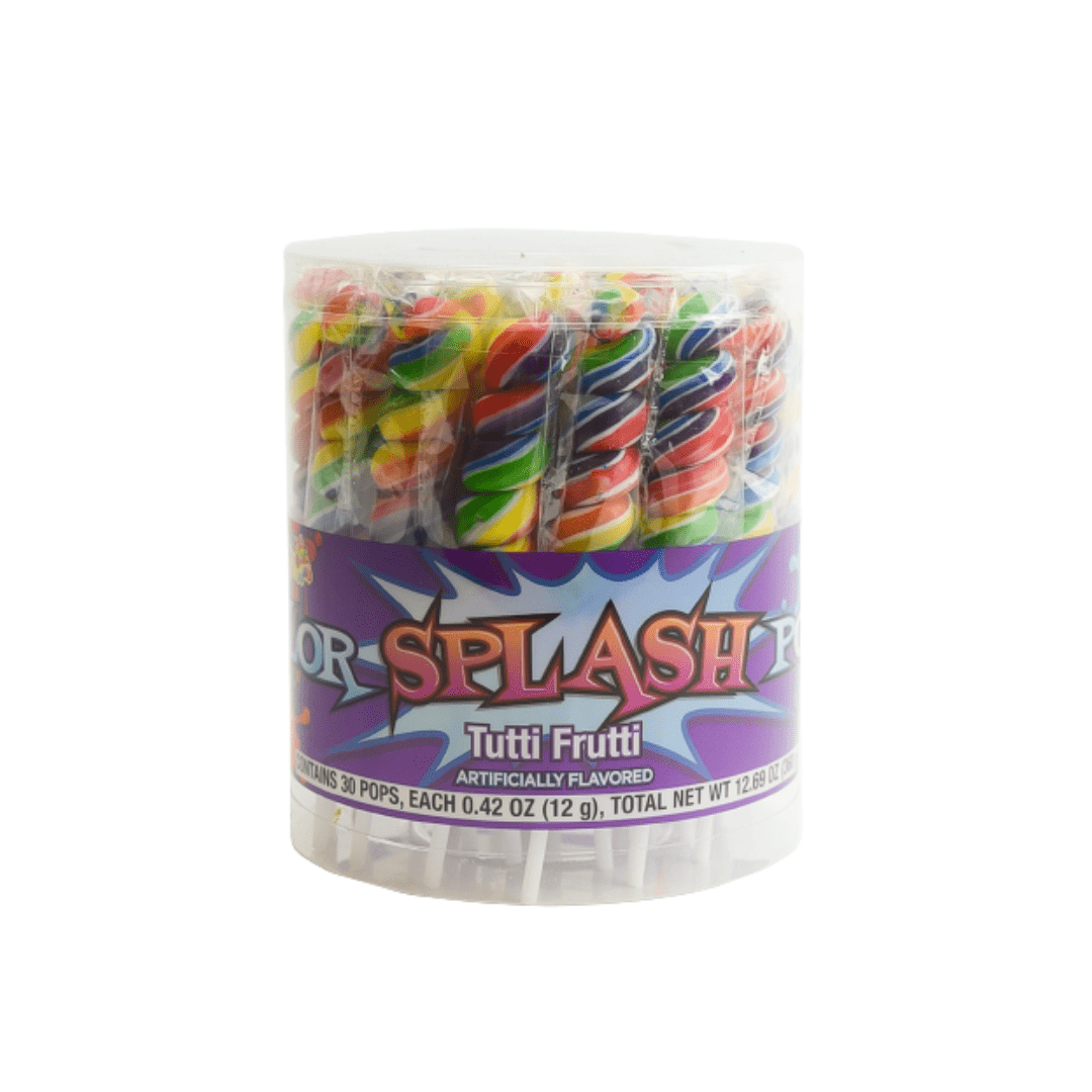 Albert's Tutti Frutti Rainbow Lollipop
