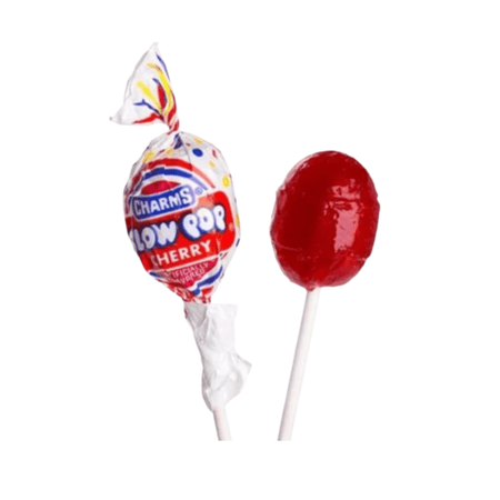 Charms Blow Pop Lollipop Cherry Tootsie Roll Industries
