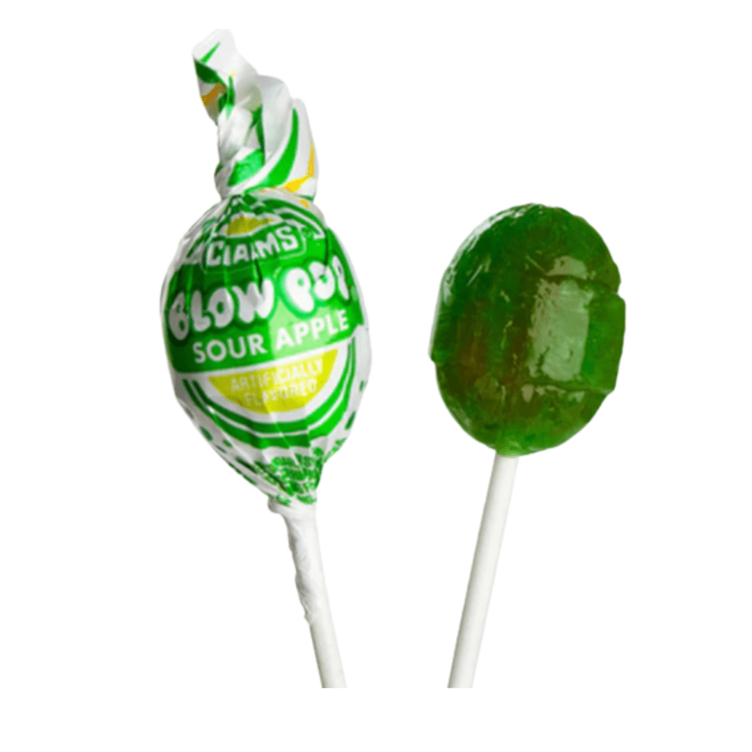 Charms Blow Pop Sour Apple