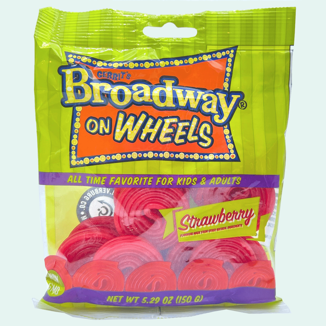 Gerrit's Broadway On Wheels Strawberry Licorice