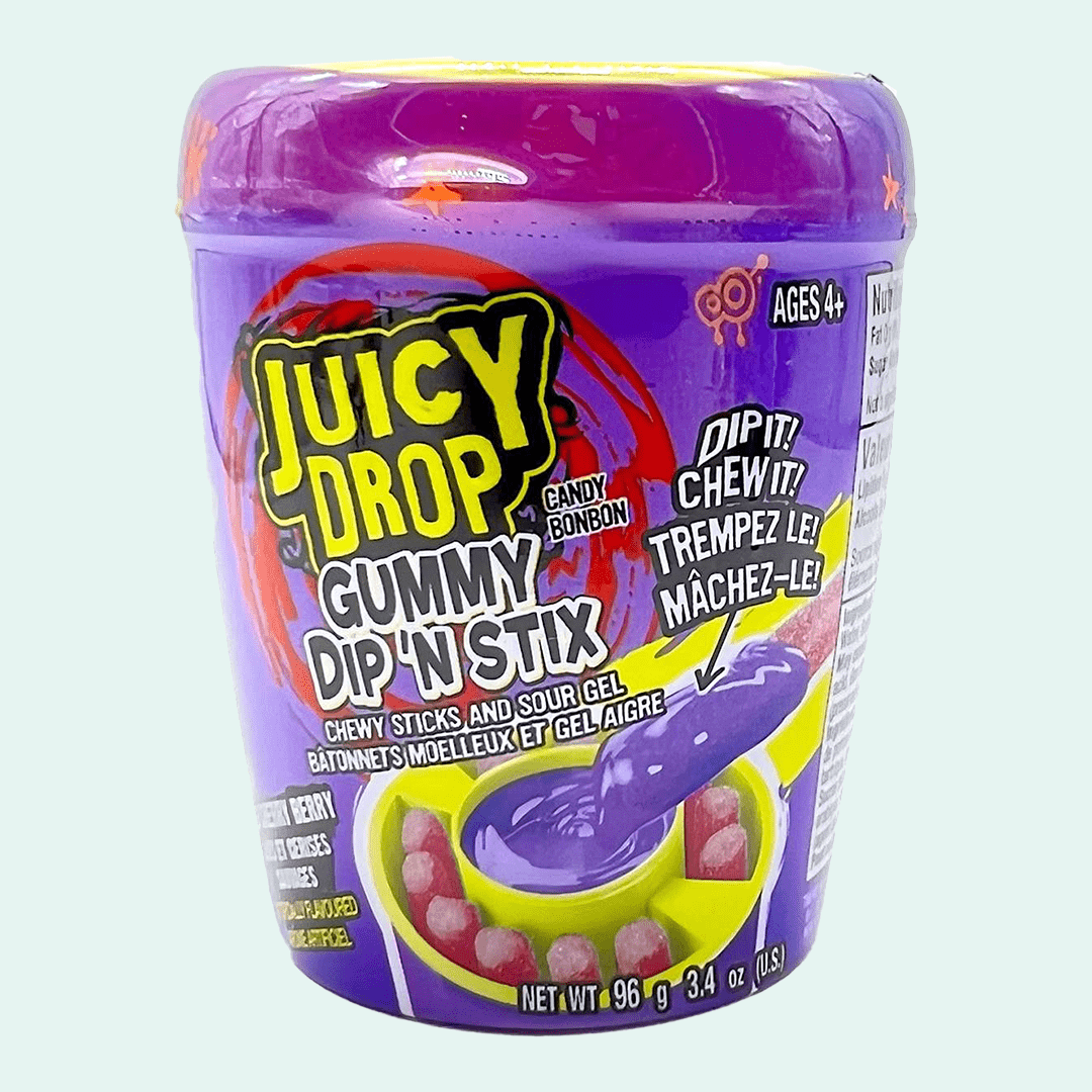 Juicy Drop Gummy Dip N Stix