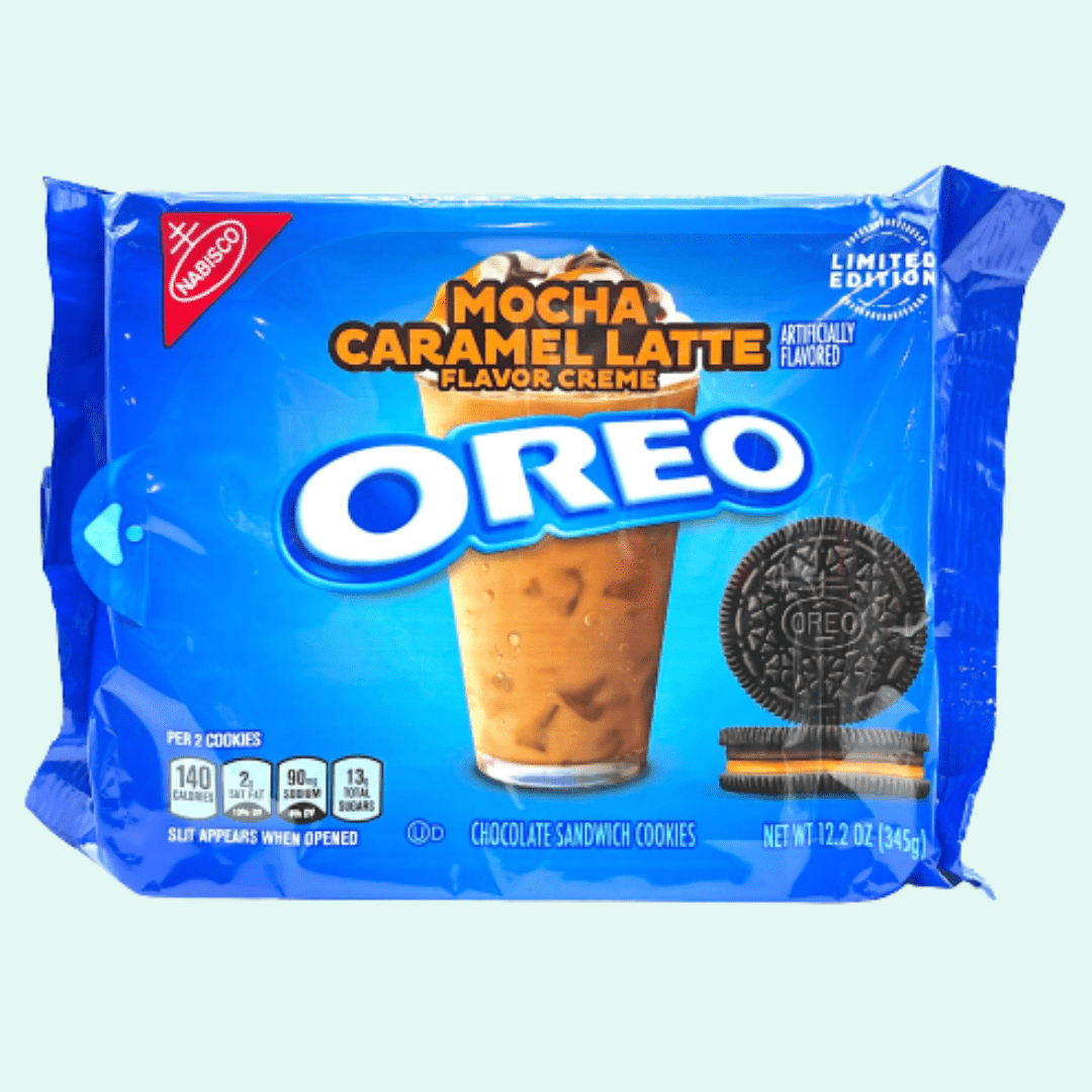 Oreo Mocha Caramel Latte