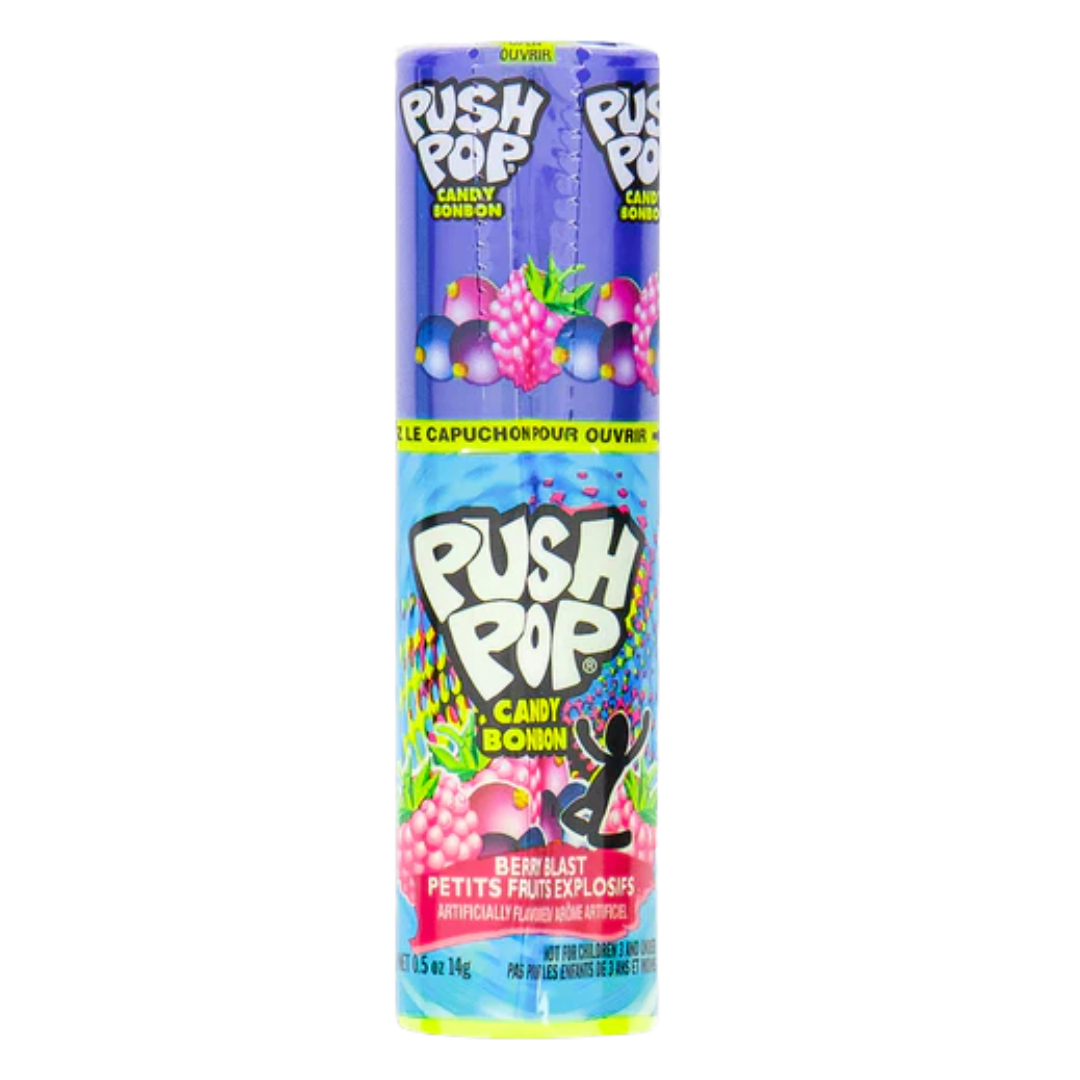 Push Pop Bazooka Candy Brand