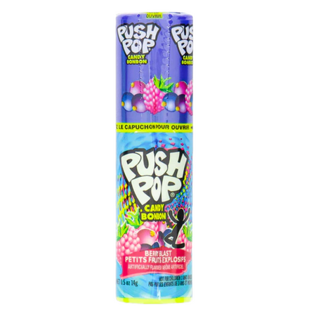 Push Pop Bazooka Candy Brand