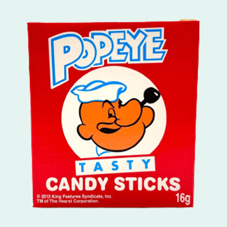 Popeye Candy Sticks Regal Confections