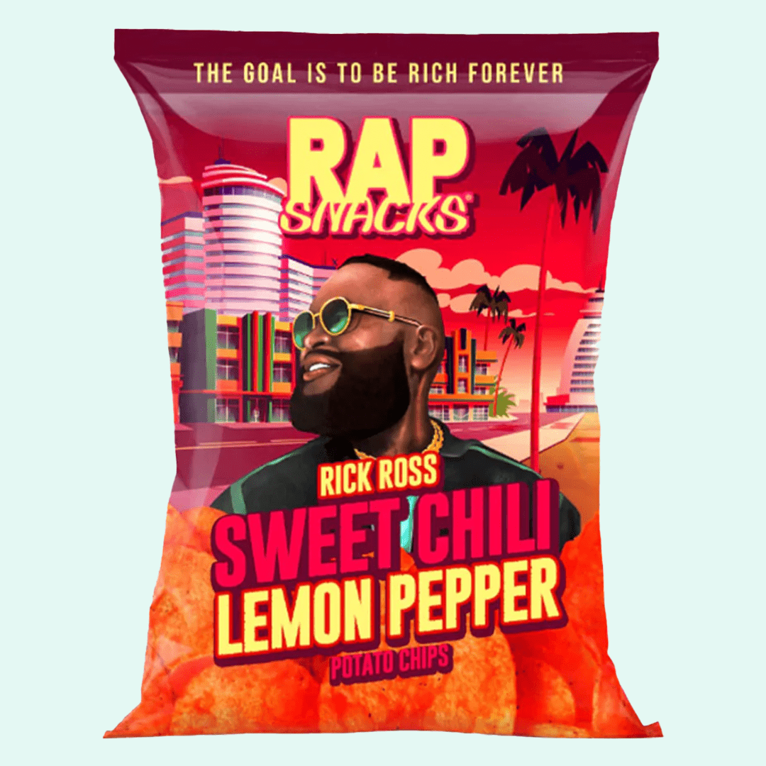 Rap Snacks Rick Ross Sweet Chili Lemon Pepper