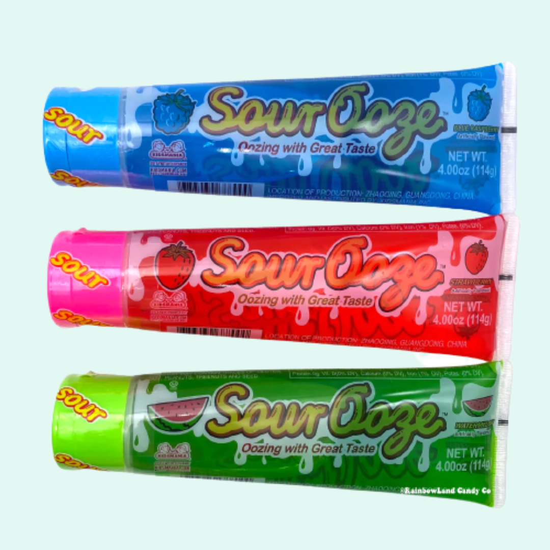 Sour Ooze Tube Candy Gel