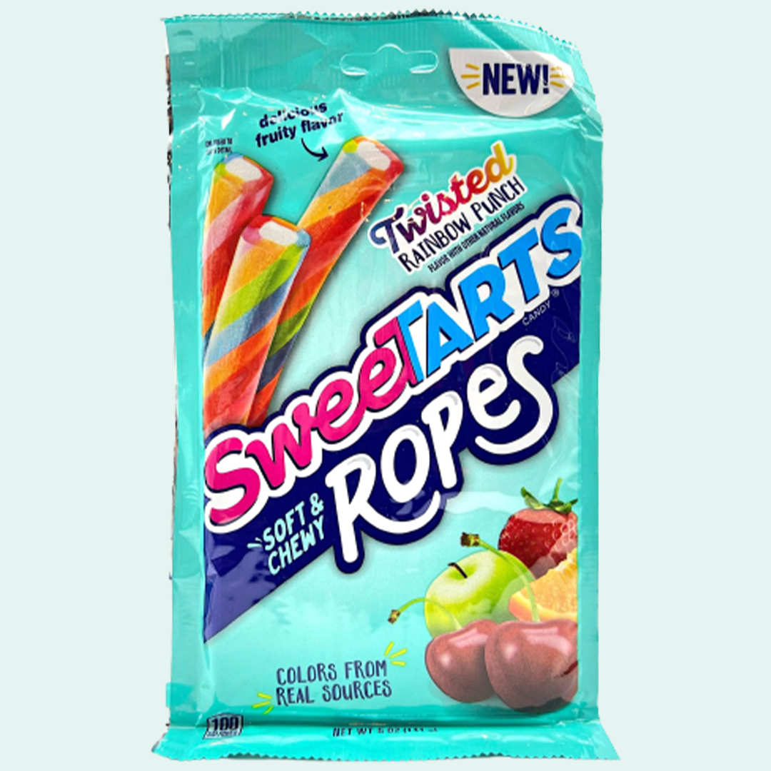 Sweetarts Ropes Twisted Rainbow Punch 141 g Candy Paradise
